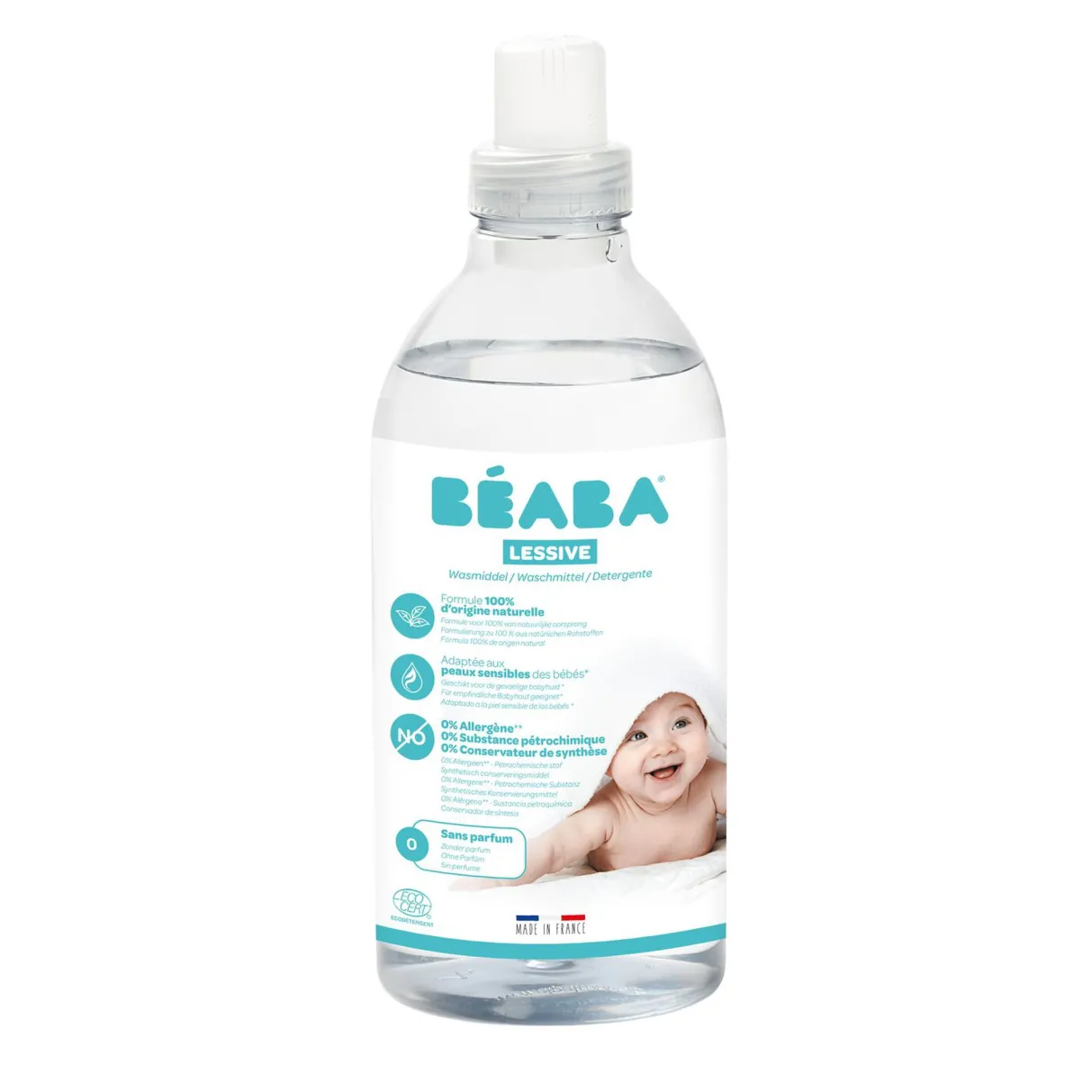 BÉABA Soins Et Toilette Bébé*Lessive Sans Parfum - 1L