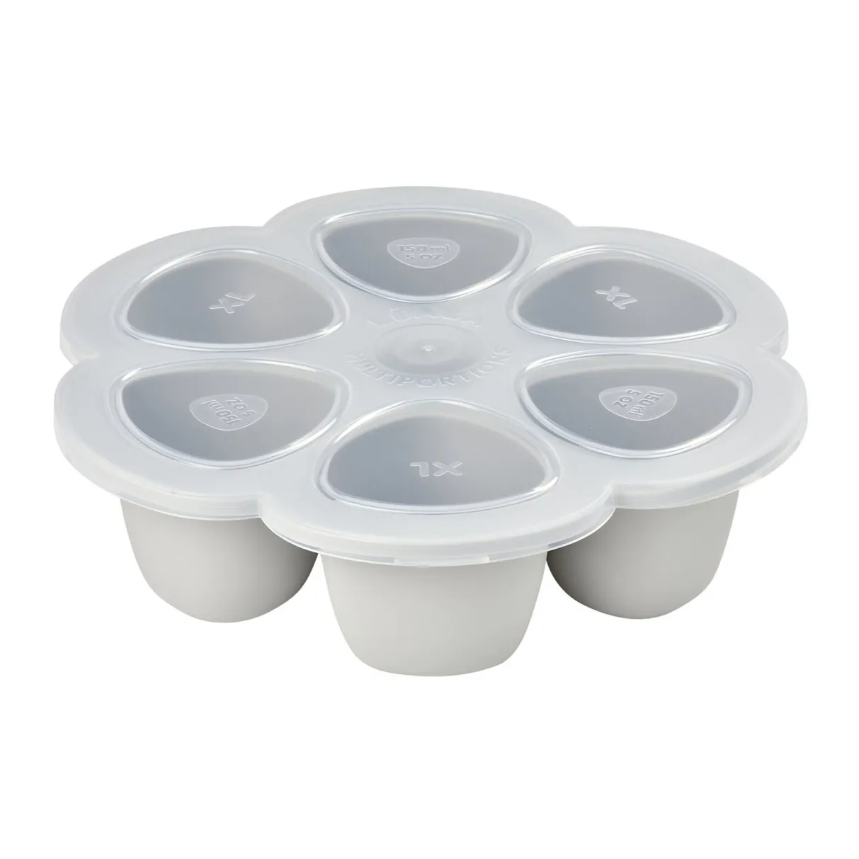 BÉABA Pots De Conservation*Multiportions Silicone 6*150Ml Light Mist