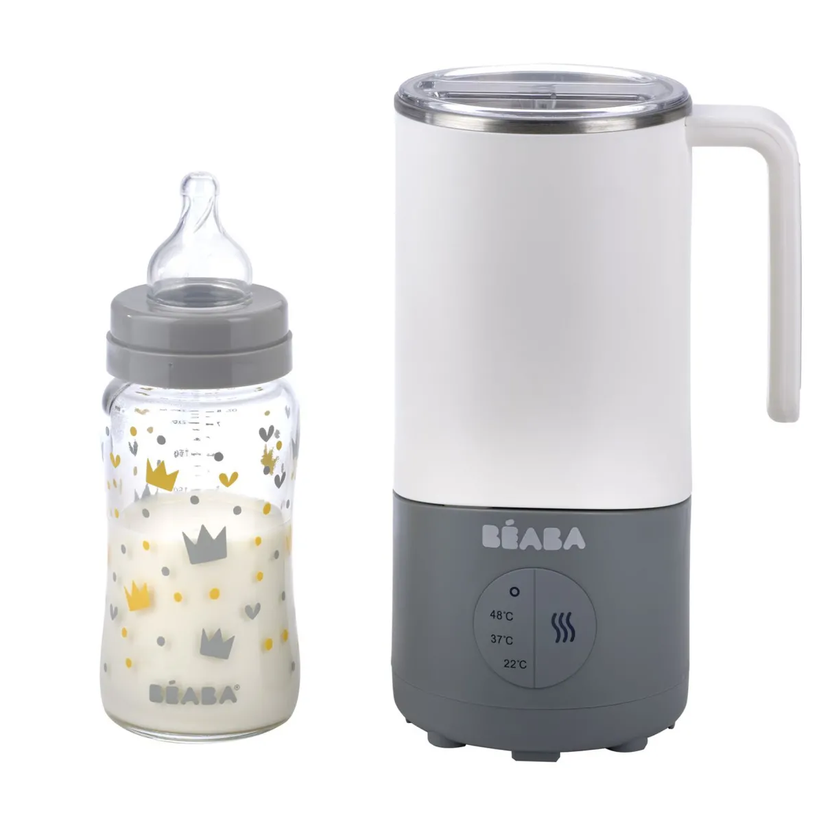 BÉABA Chauffe-Biberon Et Préparateurs*Preparateur De Boissons Milk Prep® White-Grey