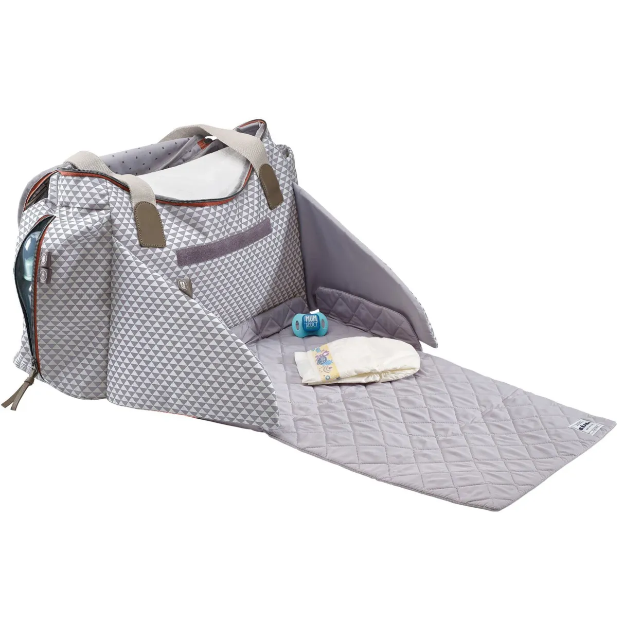 BÉABA Sacs À Langer*Sac A Langer Sydney Ii Play Print Corail