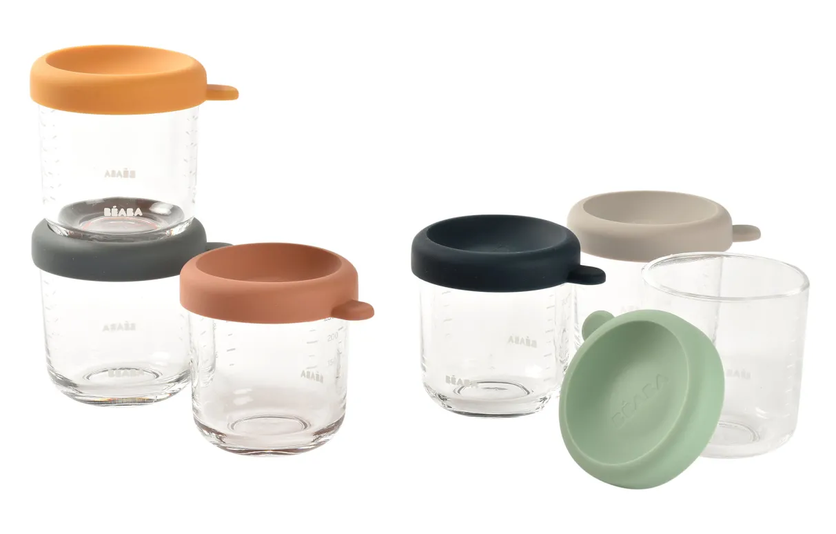 BÉABA Pots De Conservation*Set 6 Portions Verre 250 Ml