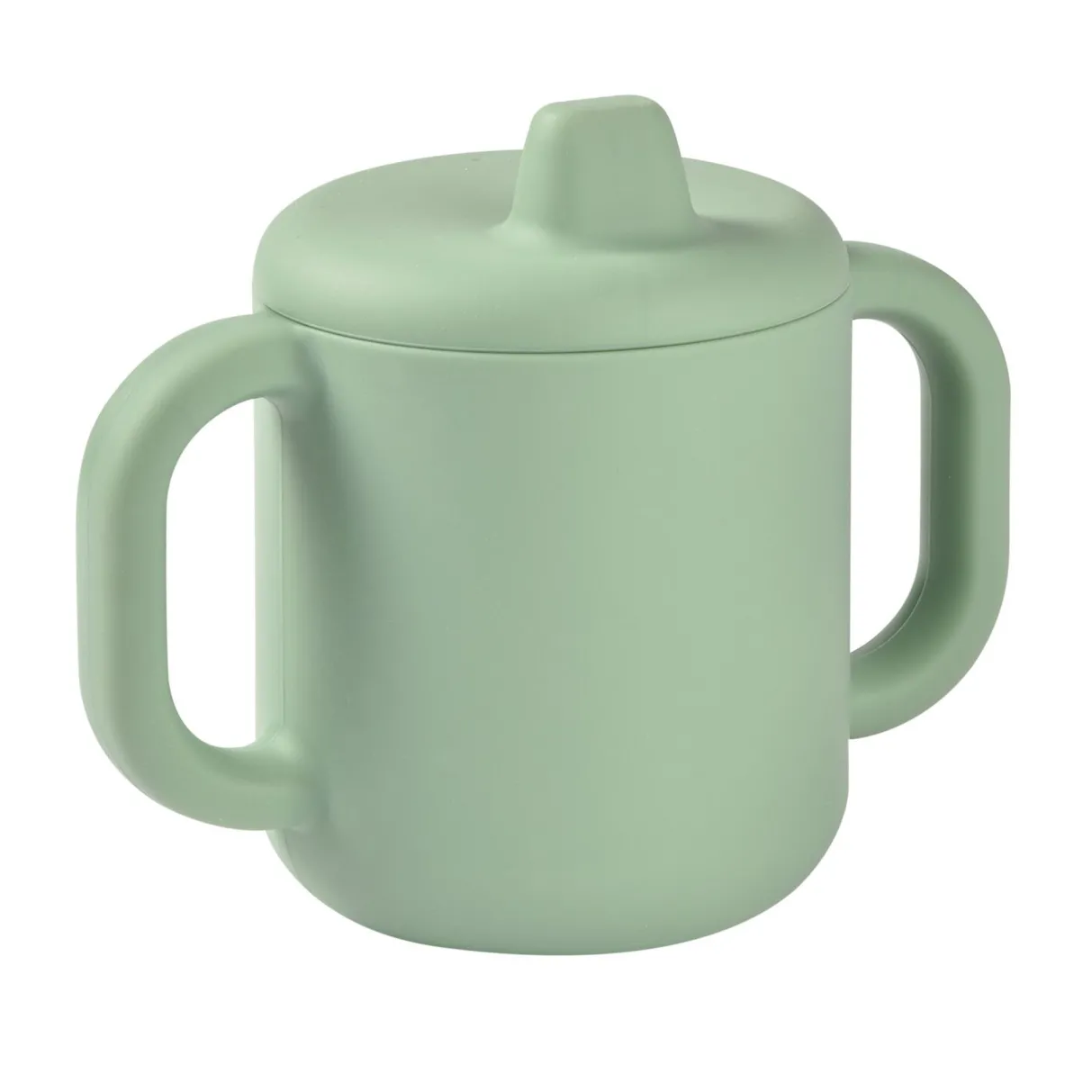 BÉABA Goûter Sain*Tasse D'Apprentissage Silicone Sage Green