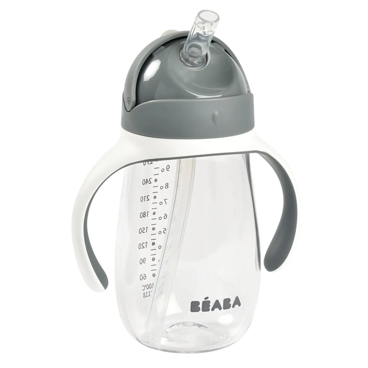 BÉABA Couverts, Vaisselle Et Bavoirs*Tasse Paille 300 Ml Mineral Grey