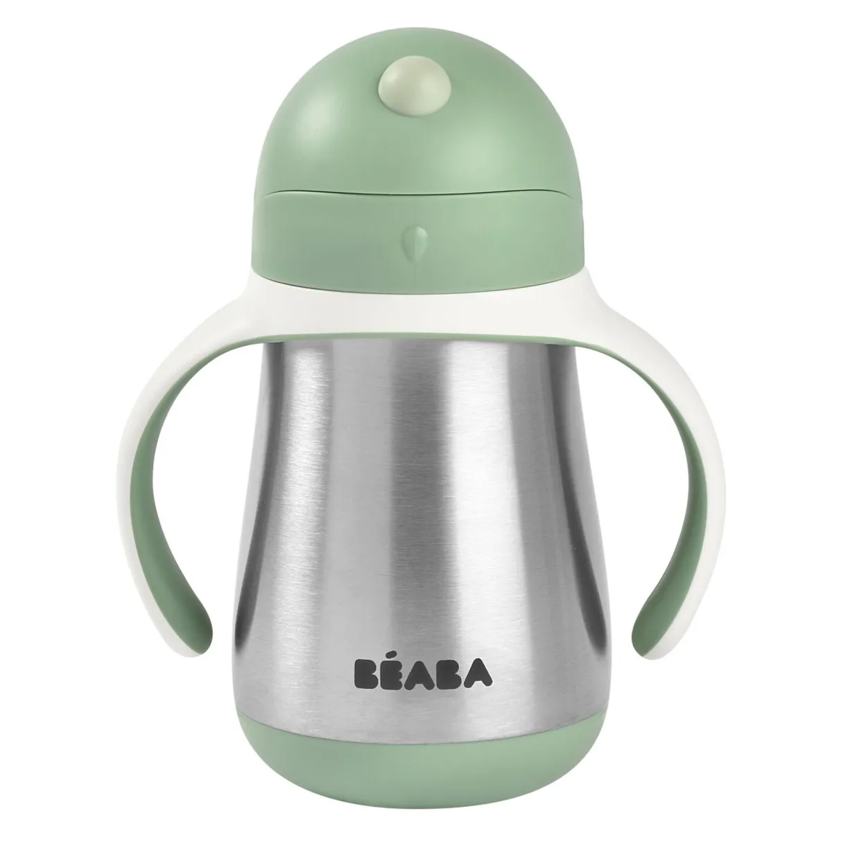 BÉABA Couverts, Vaisselle Et Bavoirs*Tasse Paille Inox 250 Ml Sage Green